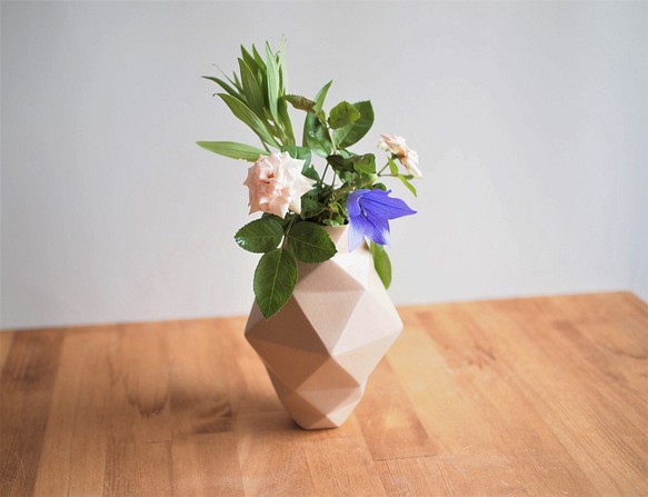 origami花瓶（キャラメル） 1枚目の画像