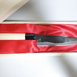 【炭素鋼使用】鍛造ペティナイフ 1枚目の画像