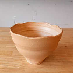 茶チタン釉鉢 1枚目の画像
