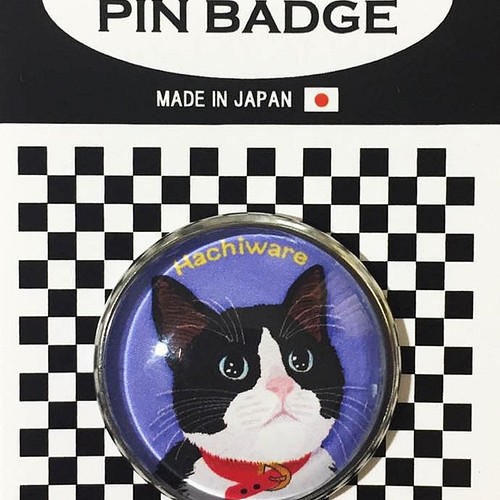 猫 ピンバッジ 猫ピンバッチ ねこピンズ ハチワレ 猫イラスト Cat Pins ピンバッチ Maxaraki 通販 Creema クリーマ ハンドメイド 手作り クラフト作品の販売サイト