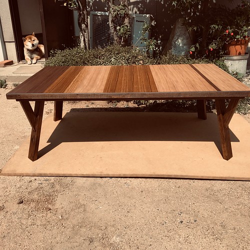 木の香り漂う・75cm×75cm・天然木材・こたつ天板 テーブル・机 