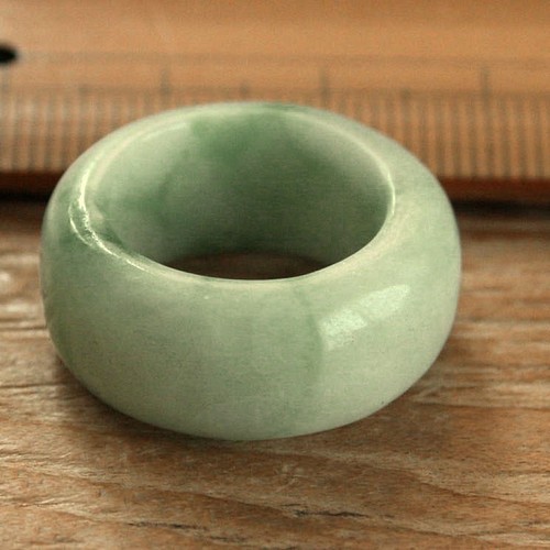 糸魚川翡翠くりぬきリング R00325 10号 糸魚川産ヒスイ指輪 指輪 