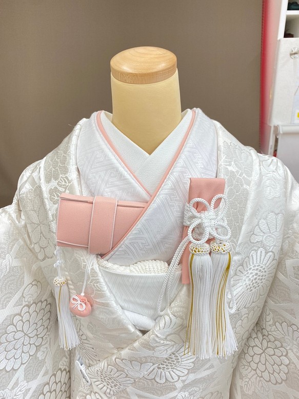 花嫁和装 はこせこ かいけん 差込伊達衿【新品 婚礼用/筥迫・懐剣・差