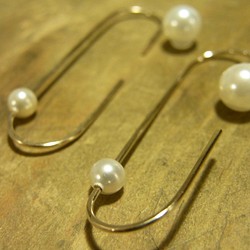 PBP-111 14kgf wire pierced earrings (orbite) 第1張的照片