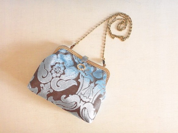 チュニジア布の２wayバッグ（サハラの香no.1) 1枚目の画像
