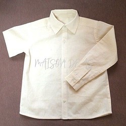 【型紙】子供用短/長袖シャツ♡サイズ100・110 1枚目の画像