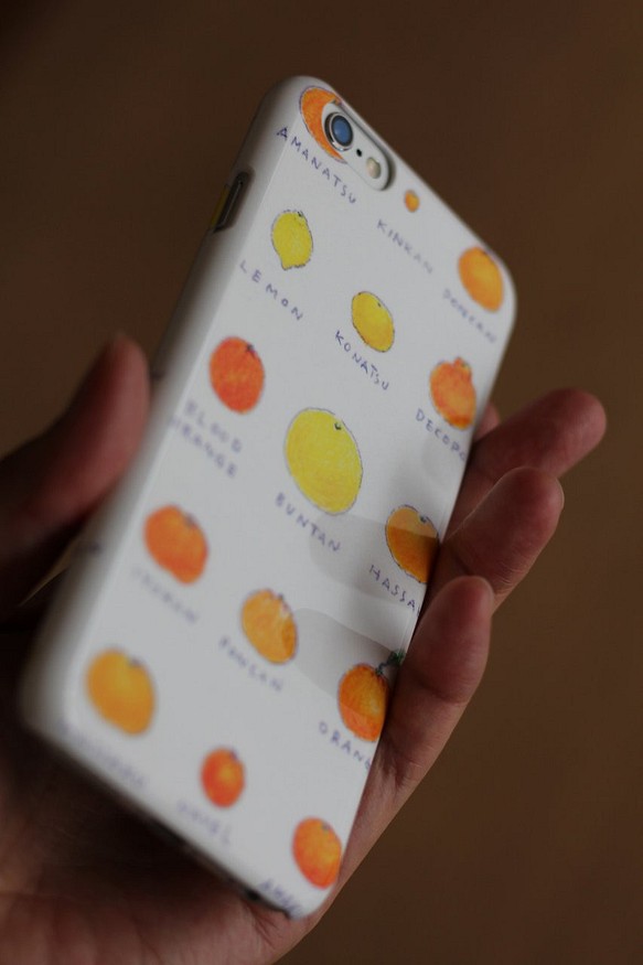 【Mikan封面】♪柑橘女孩●iPhone /安卓●智能外殼·封面 第1張的照片