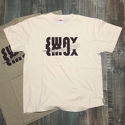 SWAY Tシャツ ナチュラル ダークブラウン 【U-5CNDB】 1枚目の画像