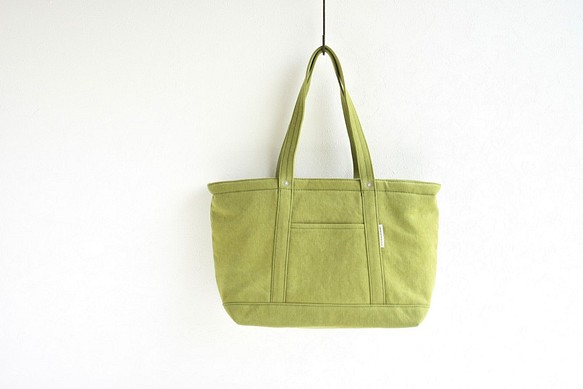 帆布ファスナートートバッグM　CANVAS TOTE FM / MOSS GREEN