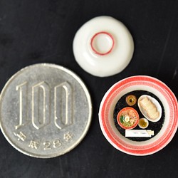 【再販】マイクロ中華定食　[マトリョー丼・ミニチュアフード・ドールハウス] 1枚目の画像