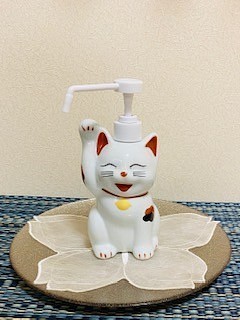 除菌スプレーボトル まねきねこ 白 その他雑貨 利器riki 通販 Creema クリーマ ハンドメイド 手作り クラフト作品の販売サイト