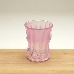 モール冷酒杯　（ピンク） 1枚目の画像