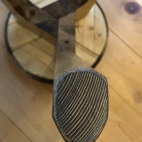 木の丸椅子】木製三脚スツール［茶］ 椅子（チェアー）・スツール 