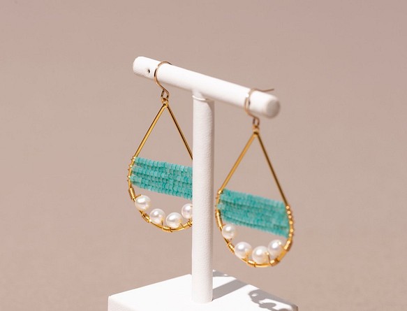 Signature Earrings (ドロップ・パール) visualartsdepartment.it