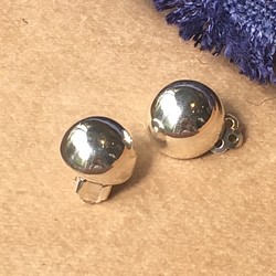 Silver petite ball pierce イヤリング・ノンホールピアス S