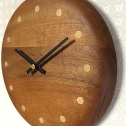 Round Wall Clock "Cherry" 桜　[現品] ウォールクロック　壁掛け時計　新規出品につき送料 1枚目の画像
