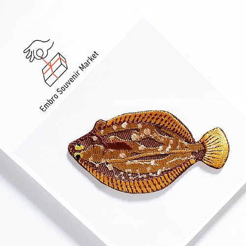 【即購入OK】アイ購入OK】アイロンワッペン おさかな フィッシュ 魚　2枚