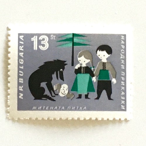 童話切手6種セット（未使用外国切手・未使用古切手）｜ アンティーク 
