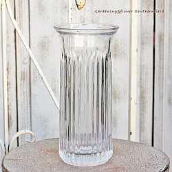 フラワーベース 花瓶 おしゃれ シンプル グレーブシリンダー L 1枚目の画像