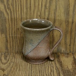 陶器マグカップ・トランジスタ（赤土）【201008】 1枚目の画像