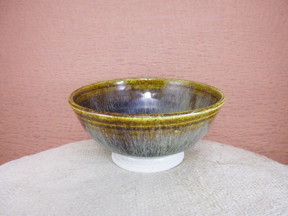 陶器ご飯茶碗（小）朝鮮唐津風 1枚目の画像