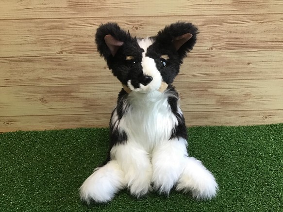 リアル縫いぐるみオーダーメイド(シェットランドシープドッグ)子犬　愛犬ちゃん 1枚目の画像