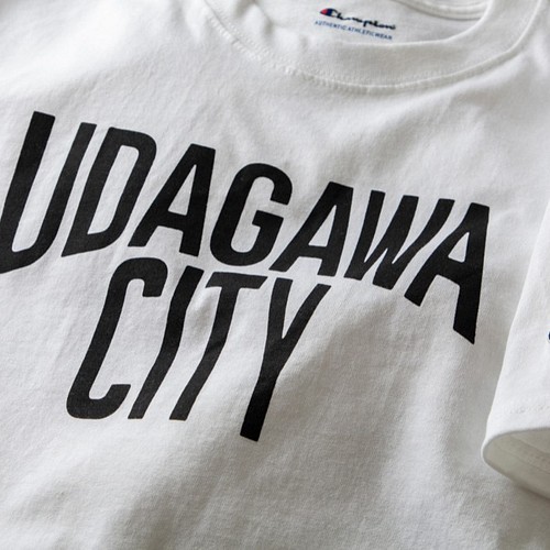 White Udagawa Tee Champion 6oz ヘビーウェイト 渋谷宇田川ｔシャツ Tシャツ カットソー Rockshowten 通販 Creema クリーマ ハンドメイド 手作り クラフト作品の販売サイト