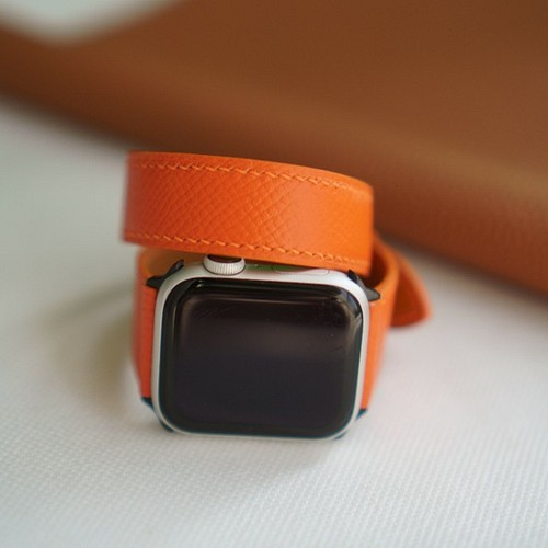新作】高級革使用のApple Watchベルト 2重巻きタイプ 時計ベルト 