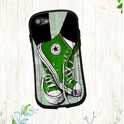 iPhone Android オリジナルスマホケース　オリジナルケース　Galaxy Xperia スニーカー　靴 1枚目の画像