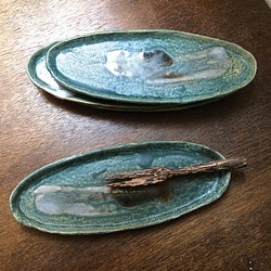 シリーズ水面　スリム皿 1枚目の画像