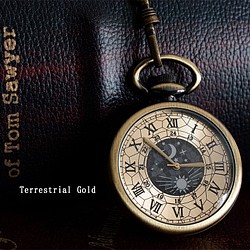太陽と月の懐中時計『Terrestrial Goldカラー』日本製 オリジナルチェーン・ポーチ紙袋付属 二年保証 1枚目の画像