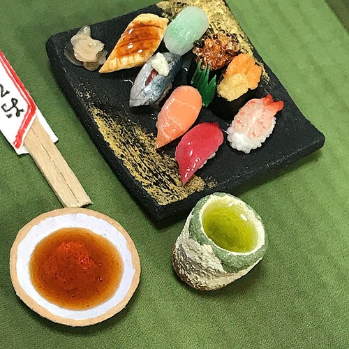 ミニチュア　醤油皿　かわいい　ハンドメイド　和食　居酒屋　お寿司　デコレーション