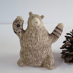 小熊（棕色）陶瓷/小熊/小熊 第1張的照片