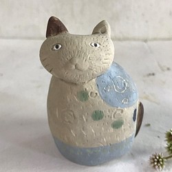 總是來的貓 (color) O-383-2 Ceramic / cat / 貓 第1張的照片