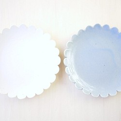 藍白花板（大）·III，2件套（限量版） 第1張的照片