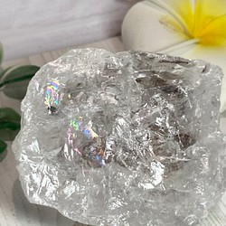 アーカンソー産✨　万華鏡　かち割り水晶　ロック水晶 1枚目の画像