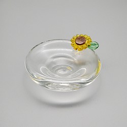花の豆皿　(向日葵) 1枚目の画像