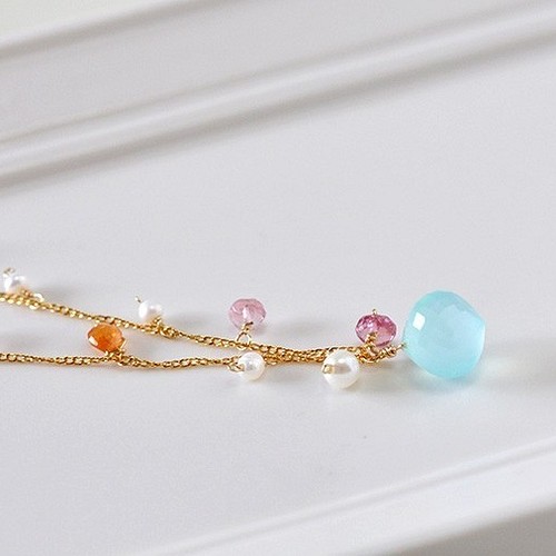 14KGF pearl necklace[kgf5112] ネックレス・ペンダント Shaina 通販