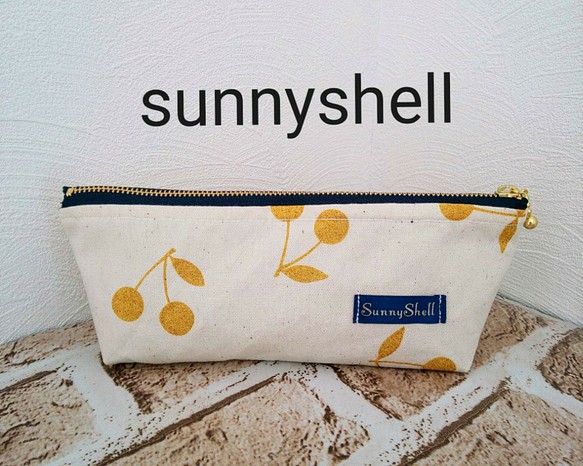 ペンケース☆さくらんぼ柄 ペンケース sunnyshell 通販｜Creema