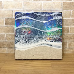 海のアートボード・rainbow sea(虹色の海)3Ｄ 1枚目の画像