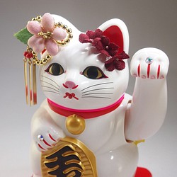 ソーラーかんざし舞妓猫 No.3【動画あり】 1枚目の画像