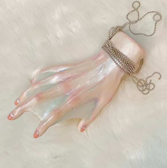 マーマン(merman)の手(R)】男性の人魚の手 - 立体・オブジェ