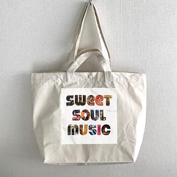 SWEET SOUL MUSIC / キナリ / 2ウェイトートバッグ 1枚目の画像