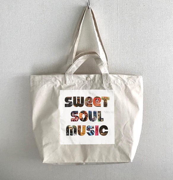 SWEET SOUL MUSIC / キナリ / 2ウェイトートバッグ 1枚目の画像