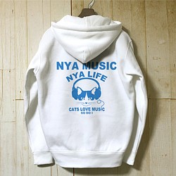 NYA MUSIC / プルオーバーパーカー 1枚目の画像