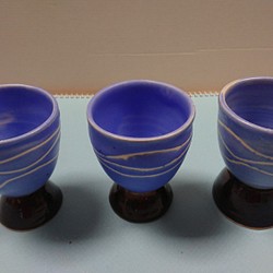 陶器　ゆらゆらシリーズ（マグカップ垂直） 1枚目の画像