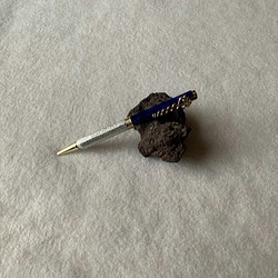 錫 DarkBlue-L ボールペン　メディカルクリップ 1枚目の画像