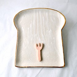 食パンの皿　（ランチプレート） 1枚目の画像