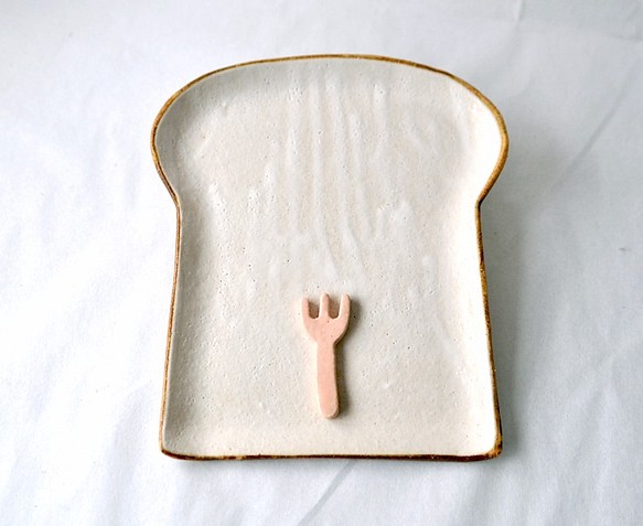 食パンの皿　（ランチプレート） 1枚目の画像
