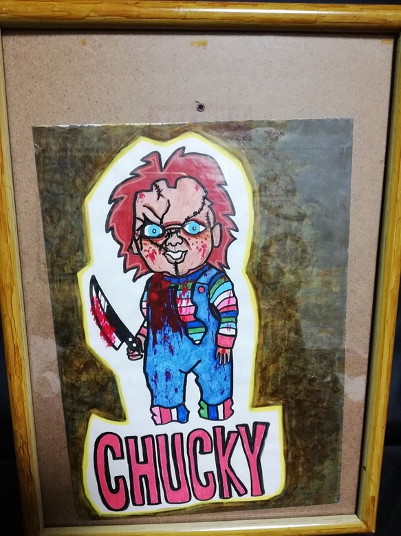 Chucky チャッキー 手描きイラスト イラスト Badasscreationsjapan 通販 Creema クリーマ ハンドメイド 手作り クラフト作品の販売サイト